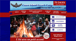 Desktop Screenshot of canoeisland.org